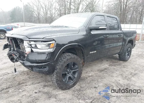 2020 Ram 1500 Laramie 4X4 5'7 Box from USA, damaged, VIN 1C6SRFJT1LN189654